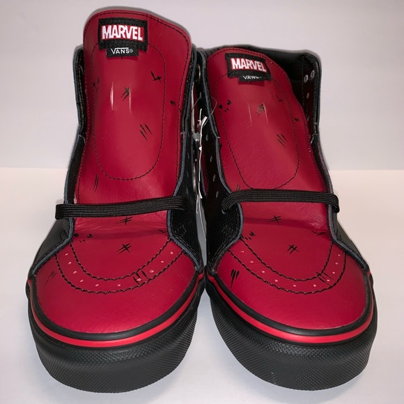 NIB Vans x Marvel Deadpool Sk8-Hi limited edition - Picture 3 of 8